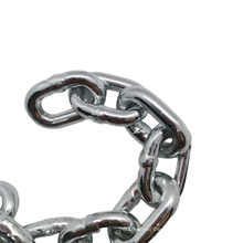 Zinc Plated G43 Steel Chain G30 Transport Chain Us Standard Galvanized Link Chain